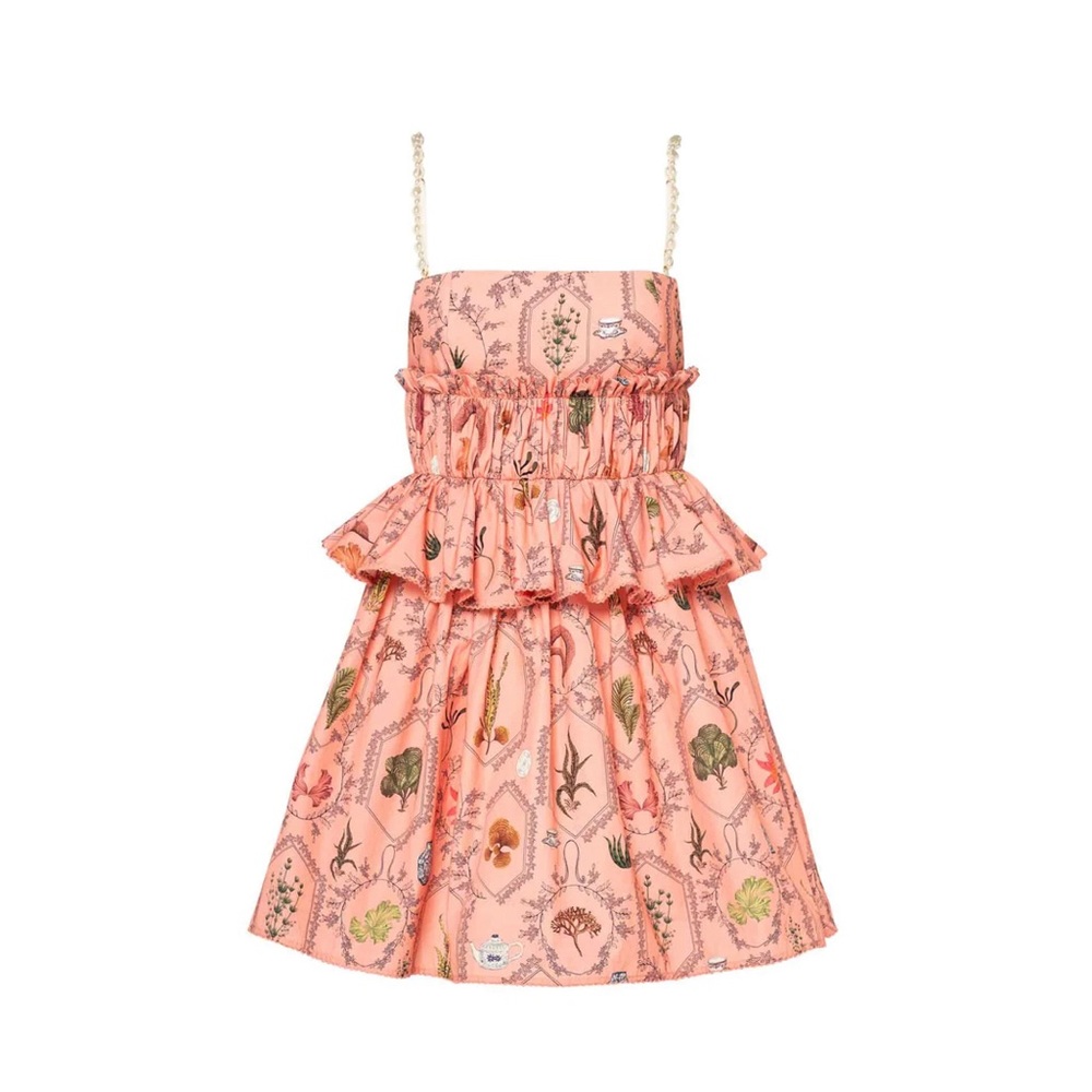 Agua by Agua Bendita Pink Floral Dress